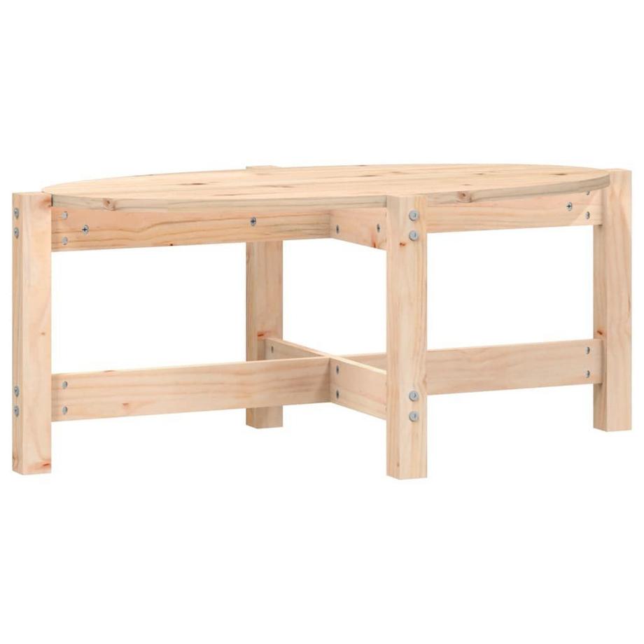 VidaXL Table basse bois de pin  