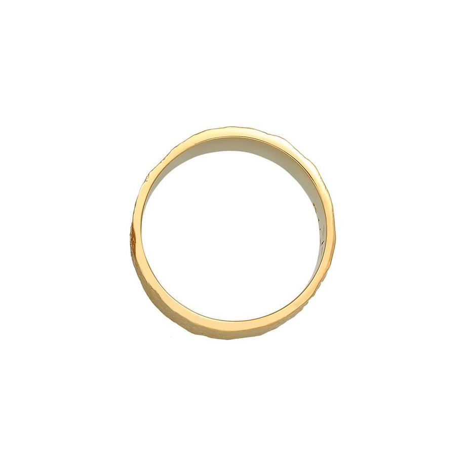 Kuzzoi  Bague Herren Bandring Organic Struktur 925 Silber 