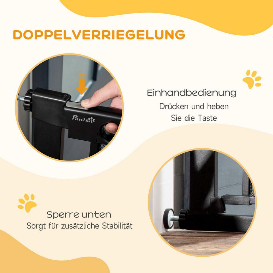 PawHut  Protection de porte pour chien 