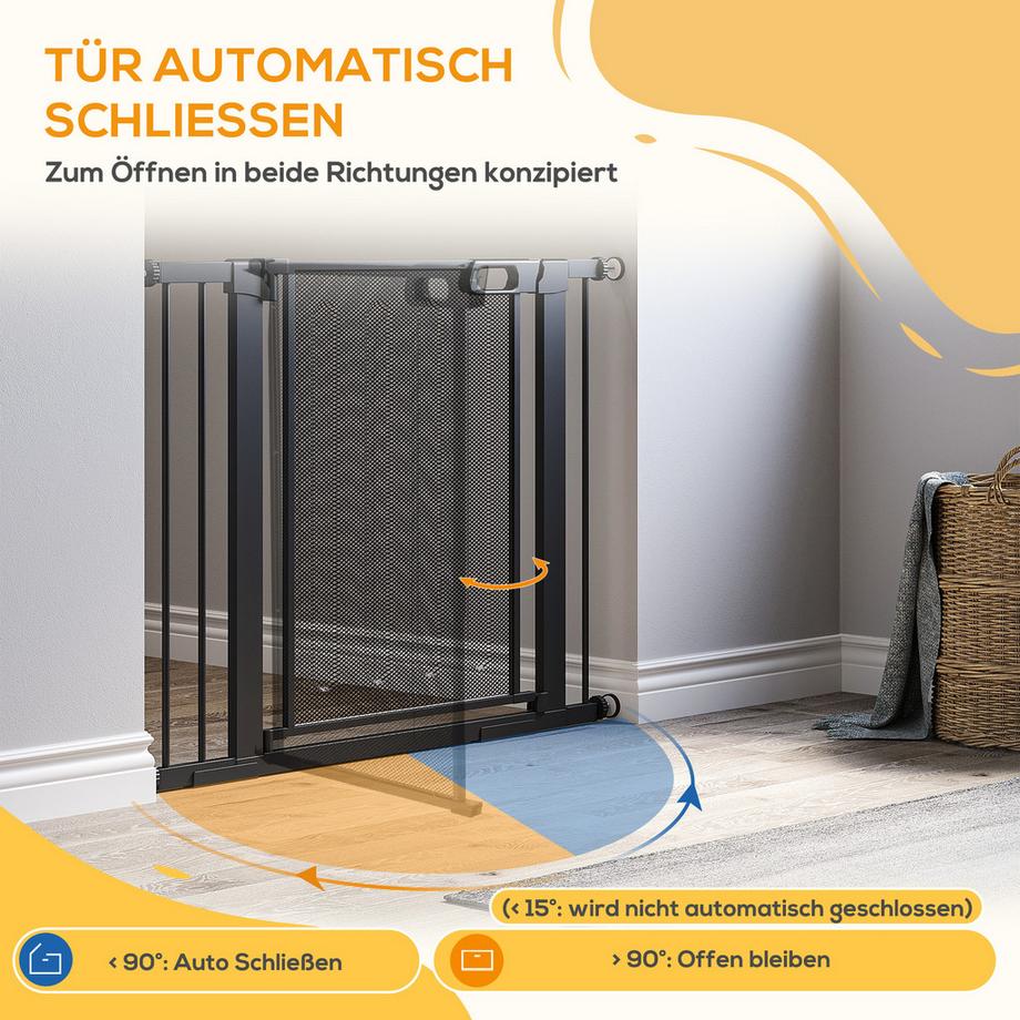 PawHut  Protection de porte pour chien 
