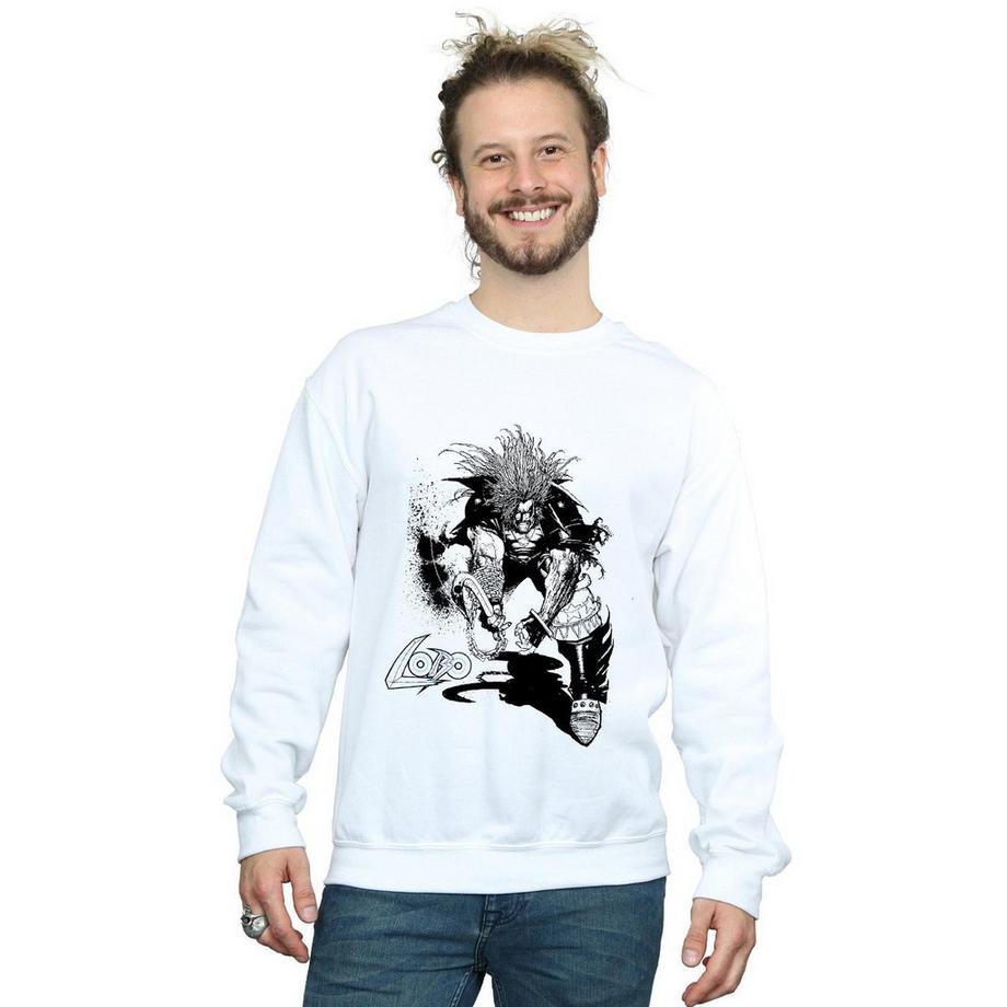 DC COMICS Justice League Lobo Sweatshirt  