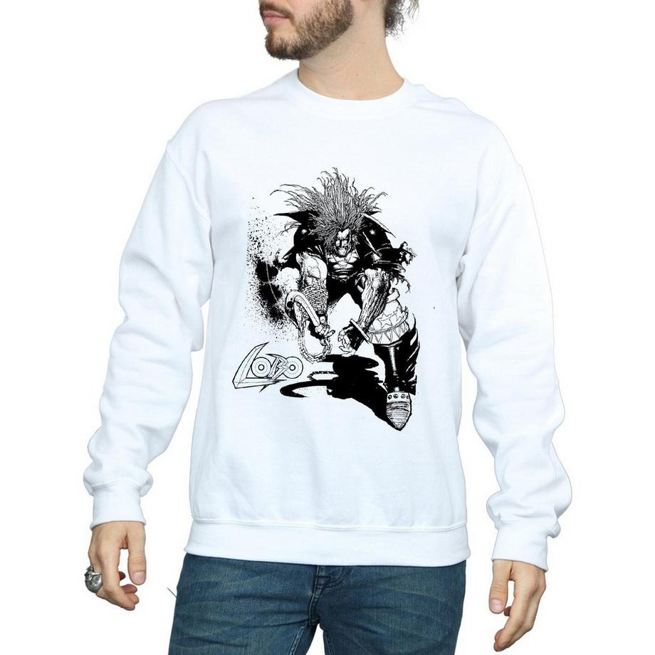 DC COMICS Justice League Lobo Sweatshirt  