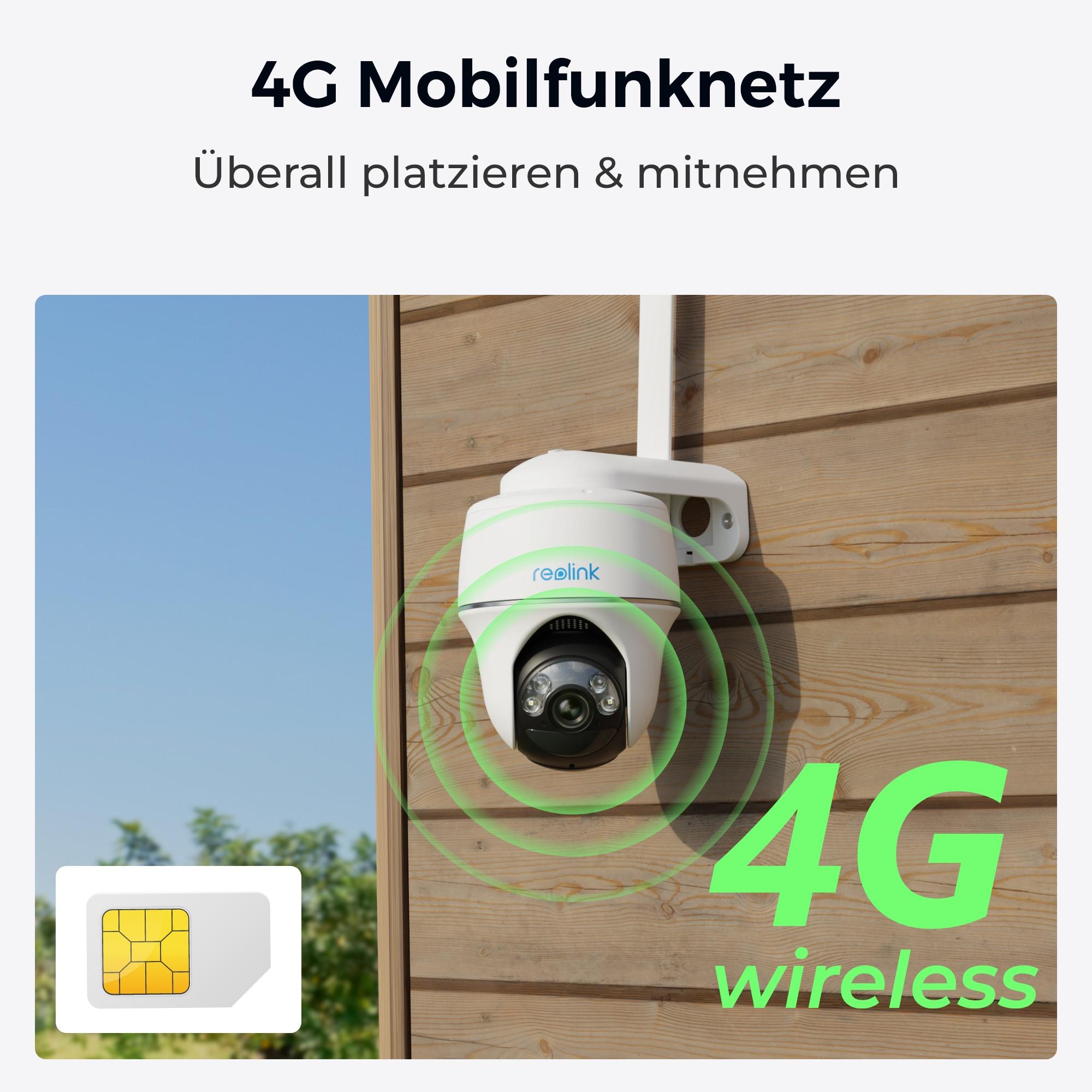 Reolink  Go G430 2K PT LTE Camera + Solar & Sim 24M 