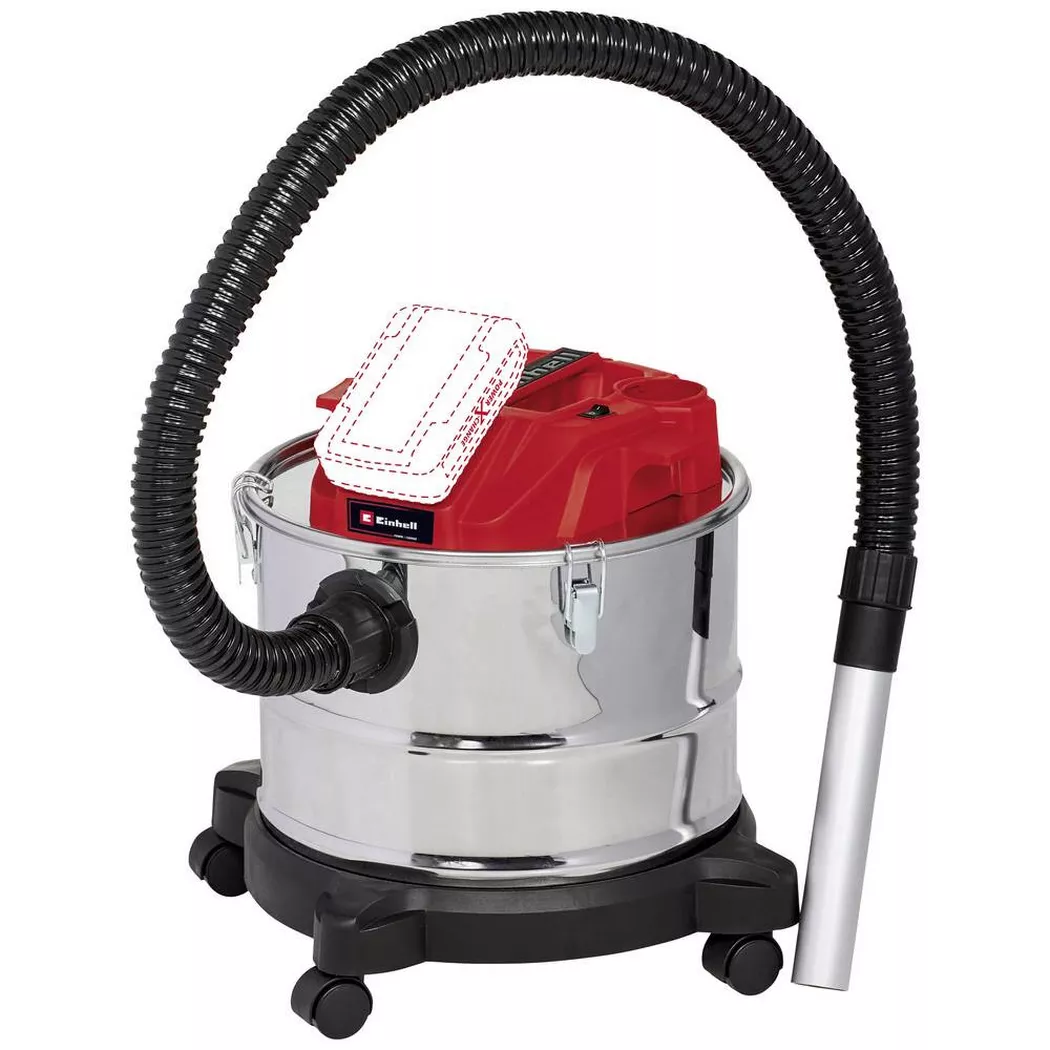 Einhell – Akku-Aschesauger TE-AV 18/15 Li C-Solo, Multicolor, One Size