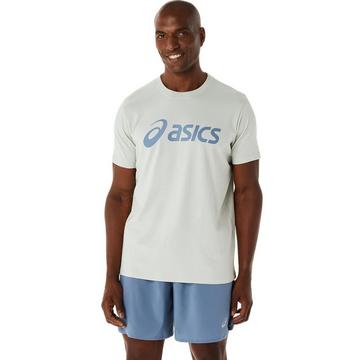 T-shirt ASICS Big Logo bleu acier homme