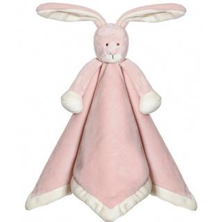 TEDDYKOMPANIET  Schmusetuch Hase Dusty Rosa (35cm) 