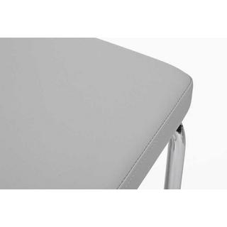 mutoni Chaise Cantilever Thelma gris clair  