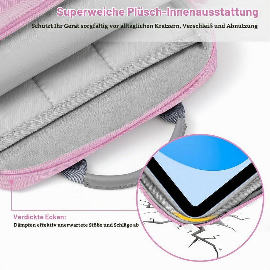 Only-bags.store Tablet-Hülle mit Schultergurt und Griff  