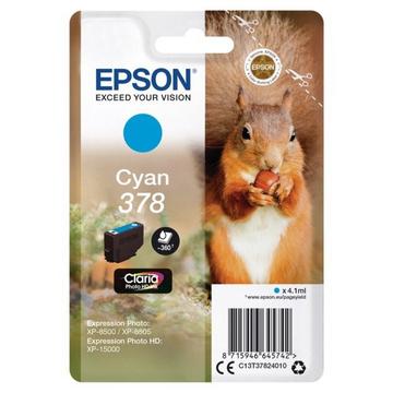 EPSON Tintenpatrone 378 cyan T378240 XP-8500/8505/15000 360 Seiten