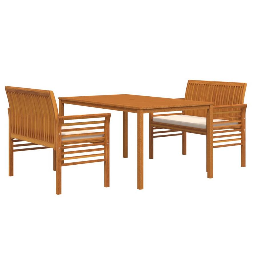VidaXL Ensemble de salle à manger d'extérieur bois d'acacia  
