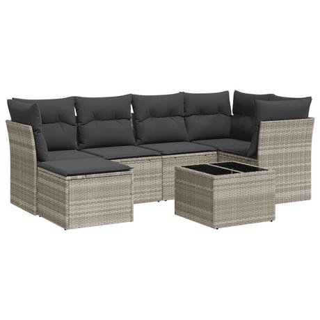 VidaXL Garten sofagarnitur poly-rattan  