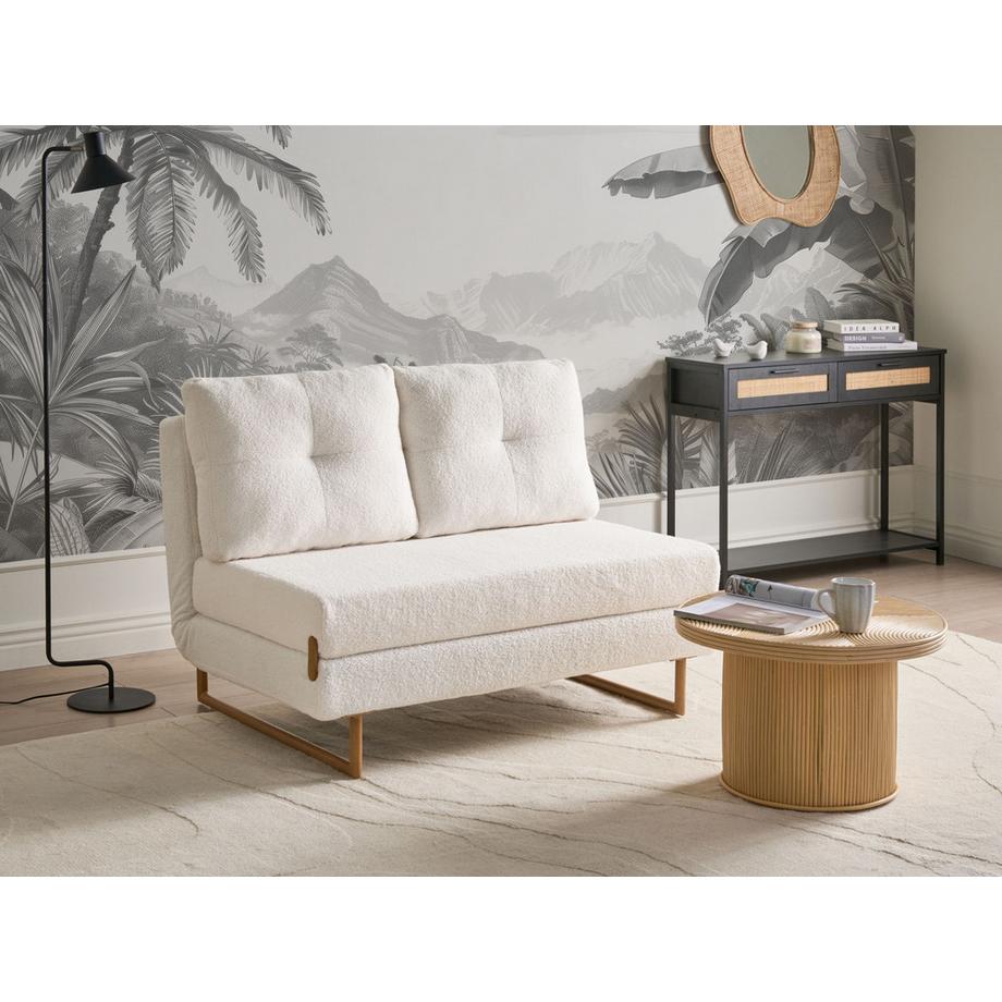 Beliani 2 Sitzer Sofa aus Bouclé  JERSLEV  