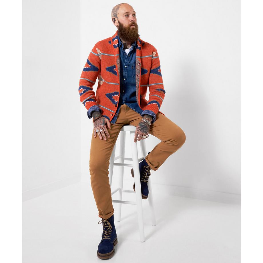 Joe Browns Gilet à col châle motif aztèque  