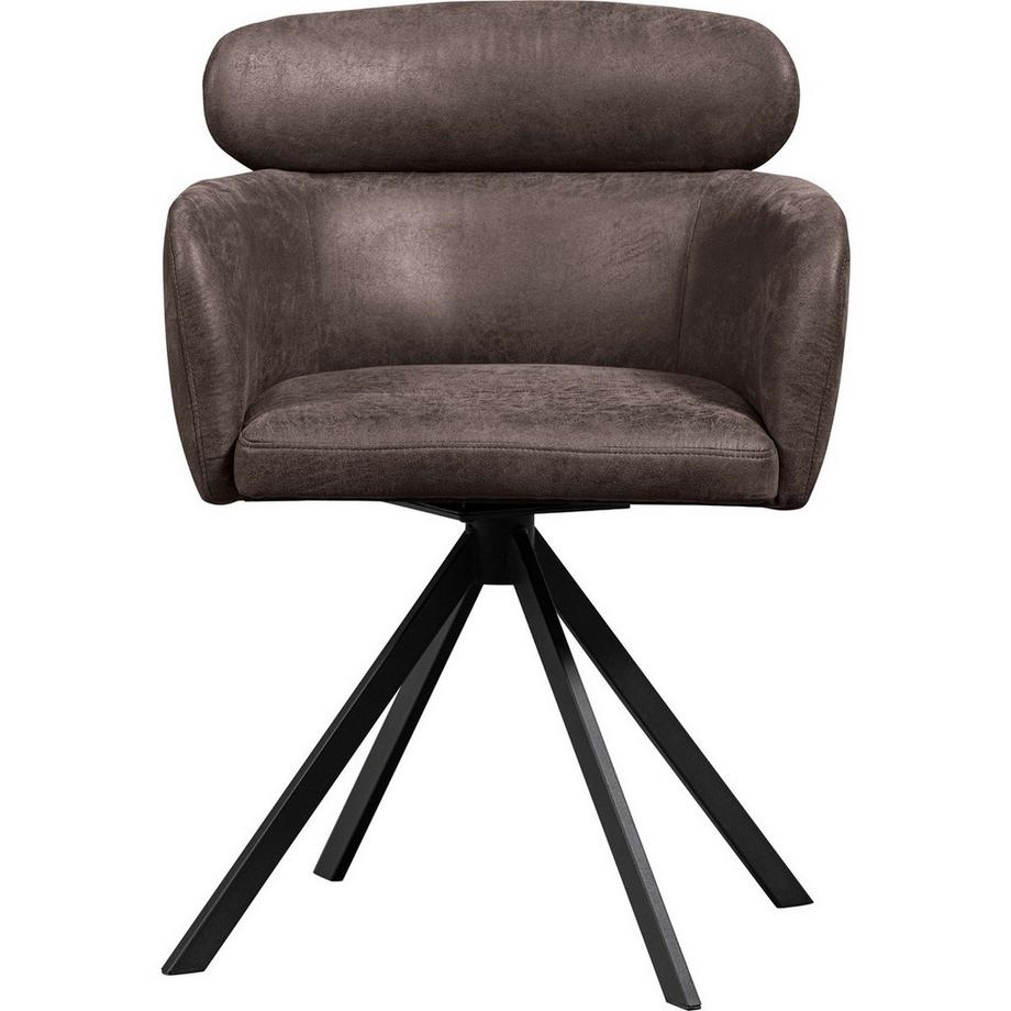 mutoni Drehstuhl Fenne Kunstleder/grau  