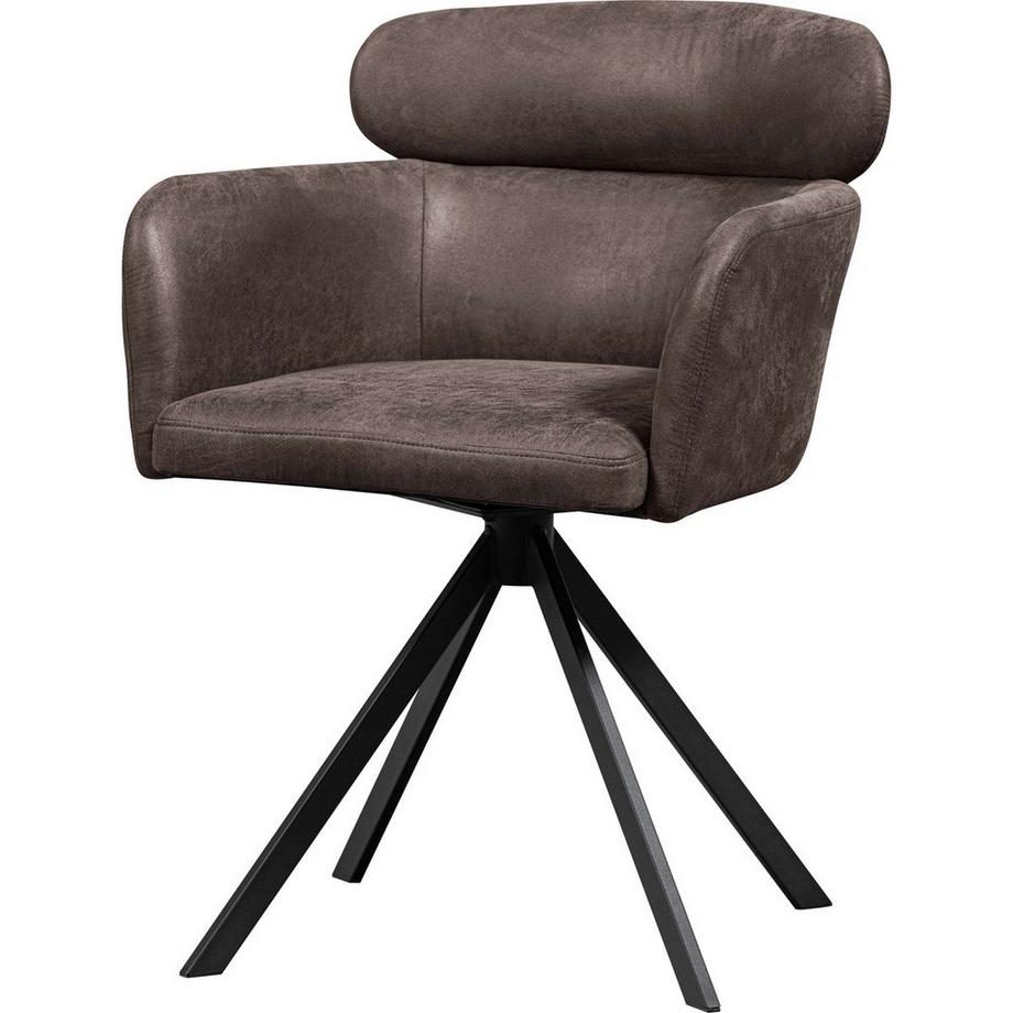 mutoni Drehstuhl Fenne Kunstleder/grau  