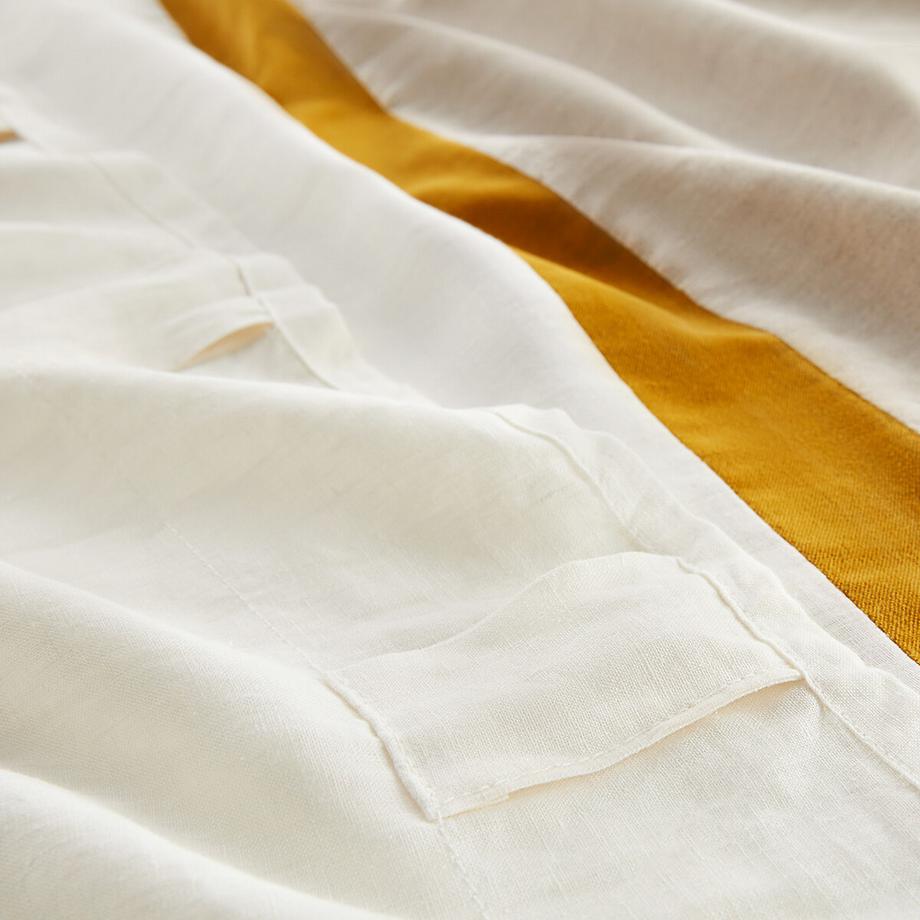 La Redoute Intérieurs Vorhang Onega x Velvet aus Leinen/Samt  