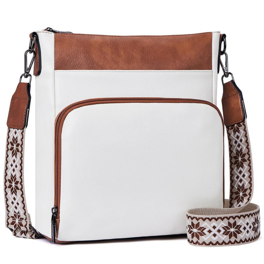 Mittelgroße Umhängetaschen, Schultertasche mit Reißverschluss