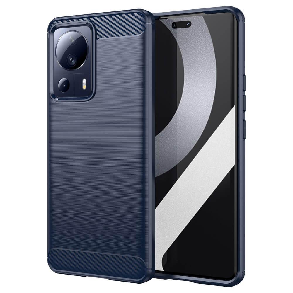 Cover-Discount  Xiaomi 13 Lite - Metall Carbon Look Hülle 