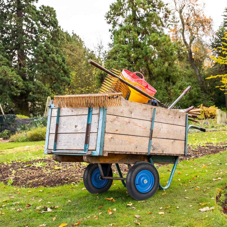 B2X  Räder für Schubkarre mit Luftbereifung 4.00-8 Achse 
