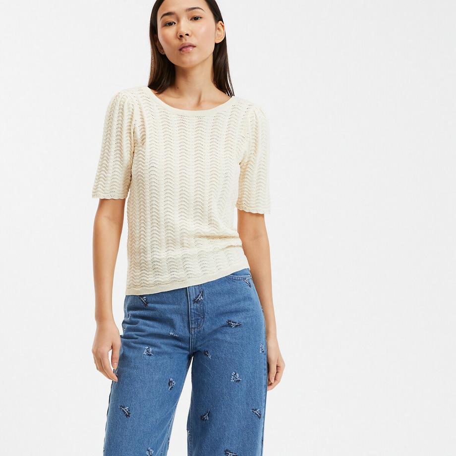 La Redoute Collections Pull Fin Maille Col Rond  