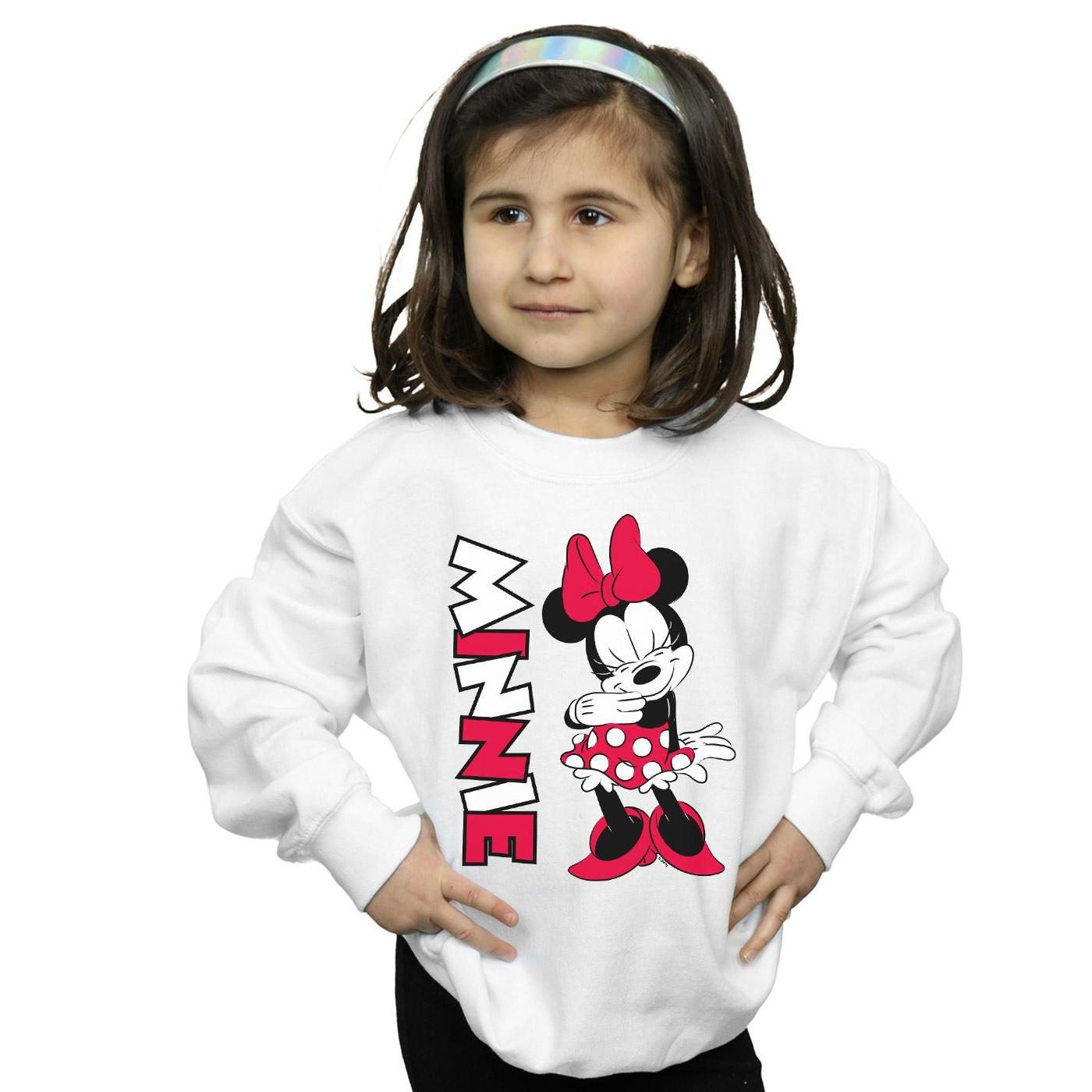 Disney  Minnie Mouse Giggling Sweatshirt 