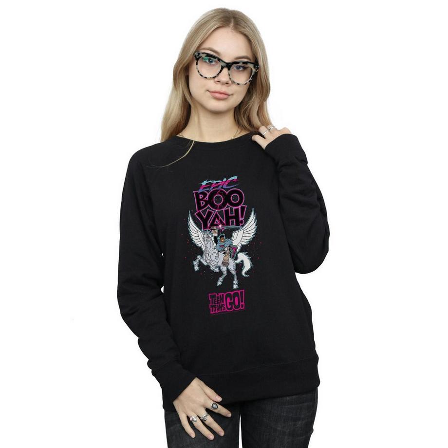 DC COMICS Teen Titans Go Epic Boo Yah Sweatshirt  