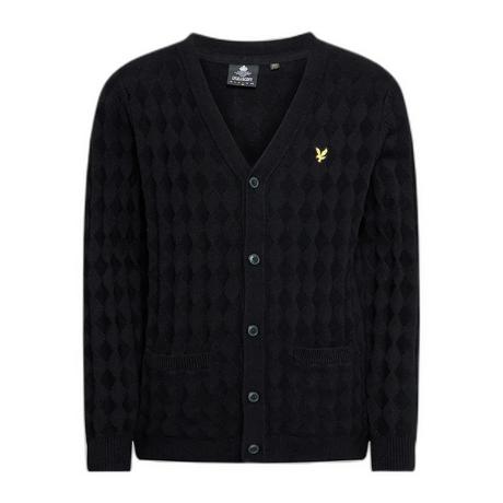 LYLE & SCOTT  cardigan argyle 