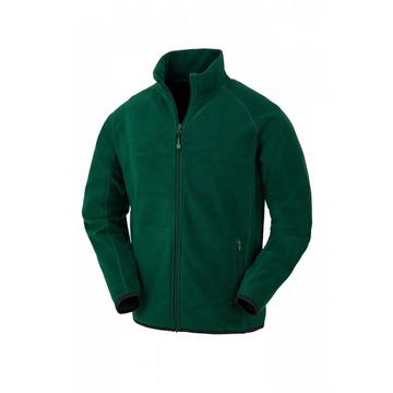polarthermische jacke aus recyceltem fleece