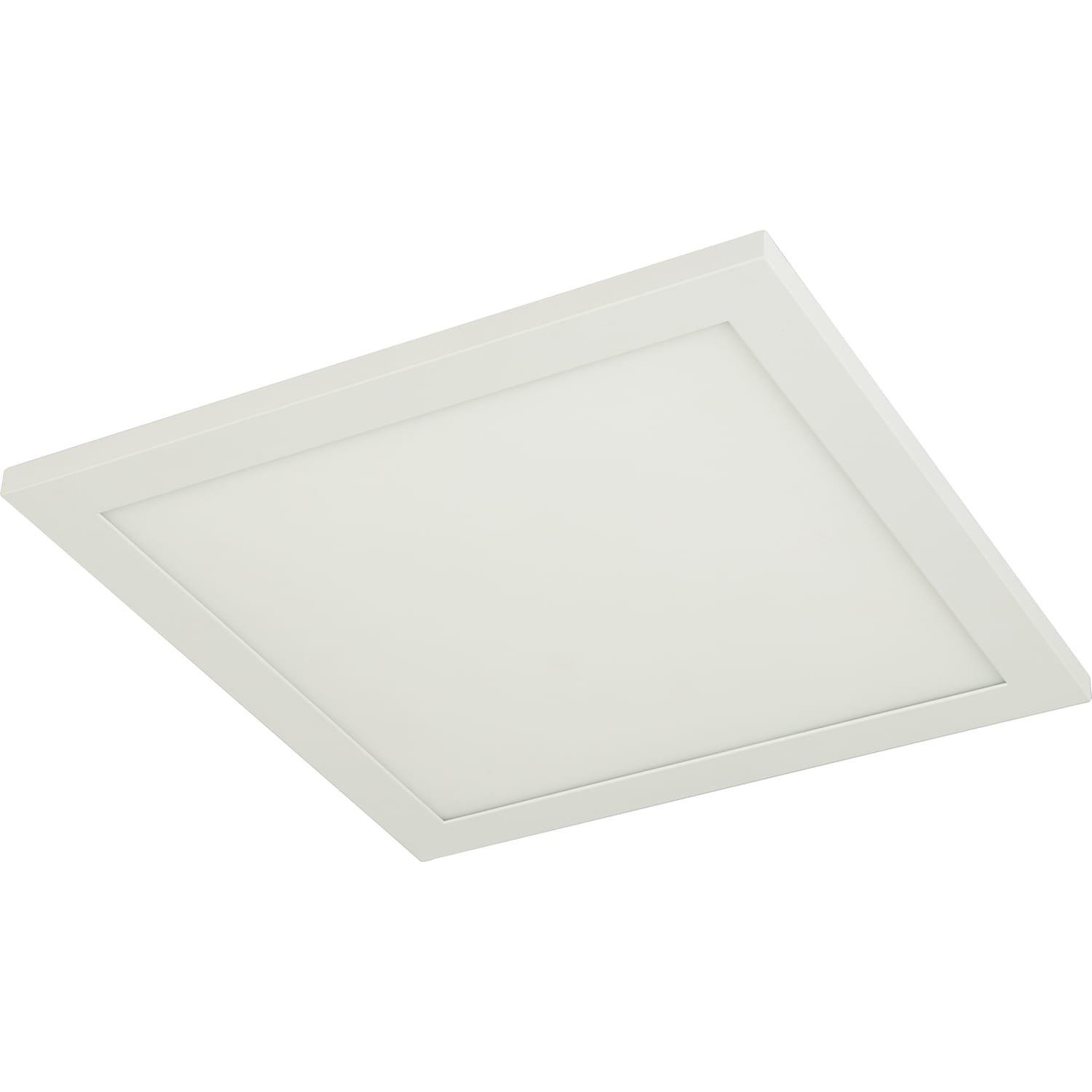 mutoni Plafoniera alluminio bianco 1xLED 30x30x4.5  