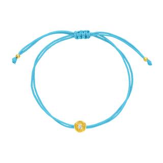 Steinkult  Armband mit Diamant in silbervergoldeter Fassung "My special diamond" 