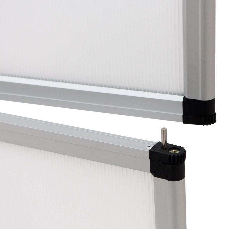 Tectake  Messewand 200x180cm 