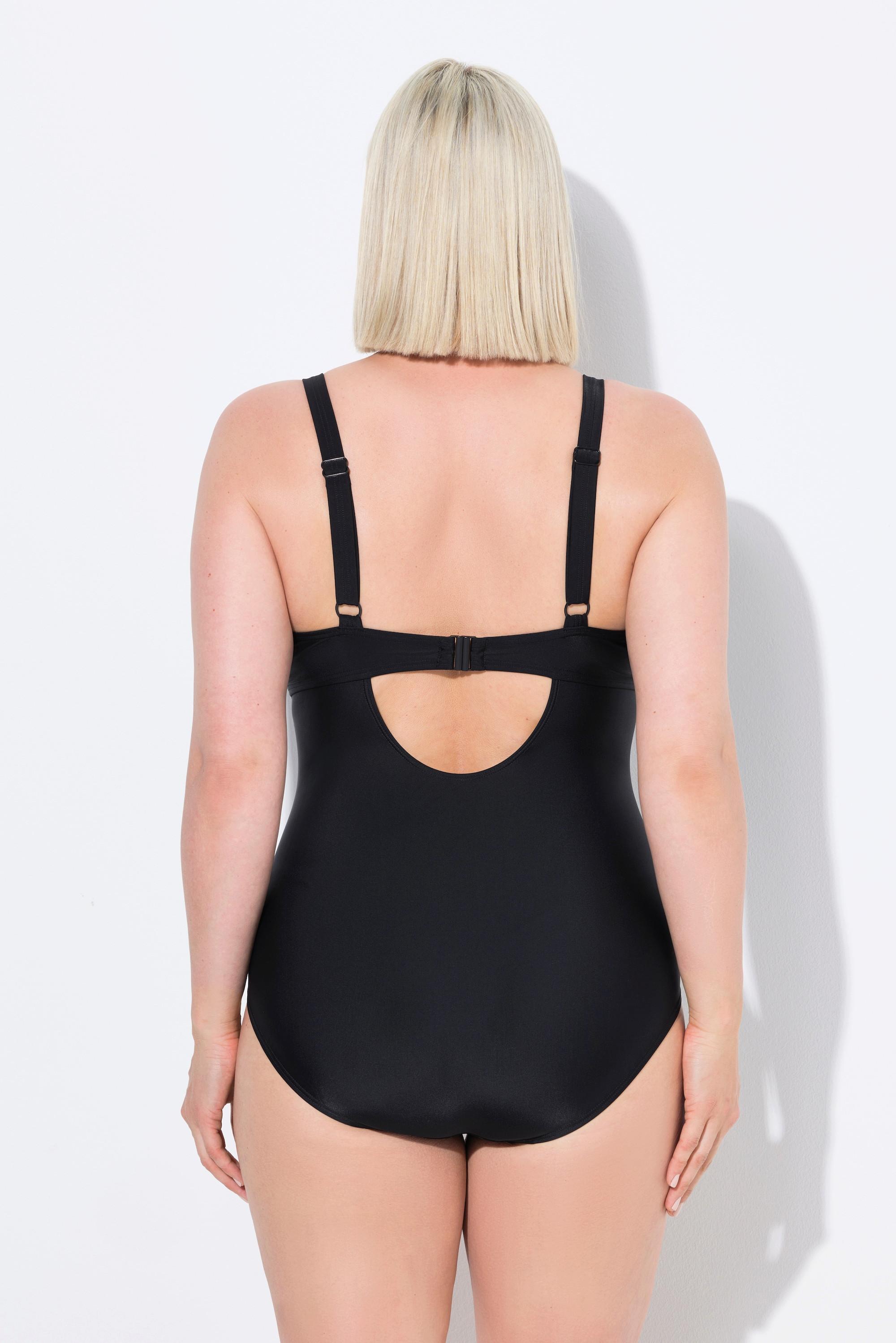 Ulla Popken Maillot de bain Œillets Bonnets Souples Bretelles Réglables  