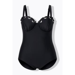 Ulla Popken Maillot de bain Œillets Bonnets Souples Bretelles Réglables  