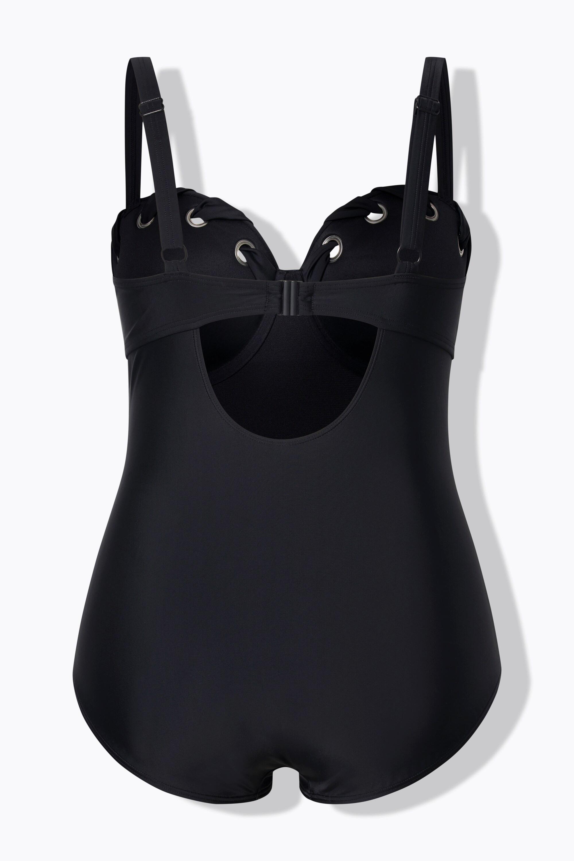 Ulla Popken Maillot de bain Œillets Bonnets Souples Bretelles Réglables  