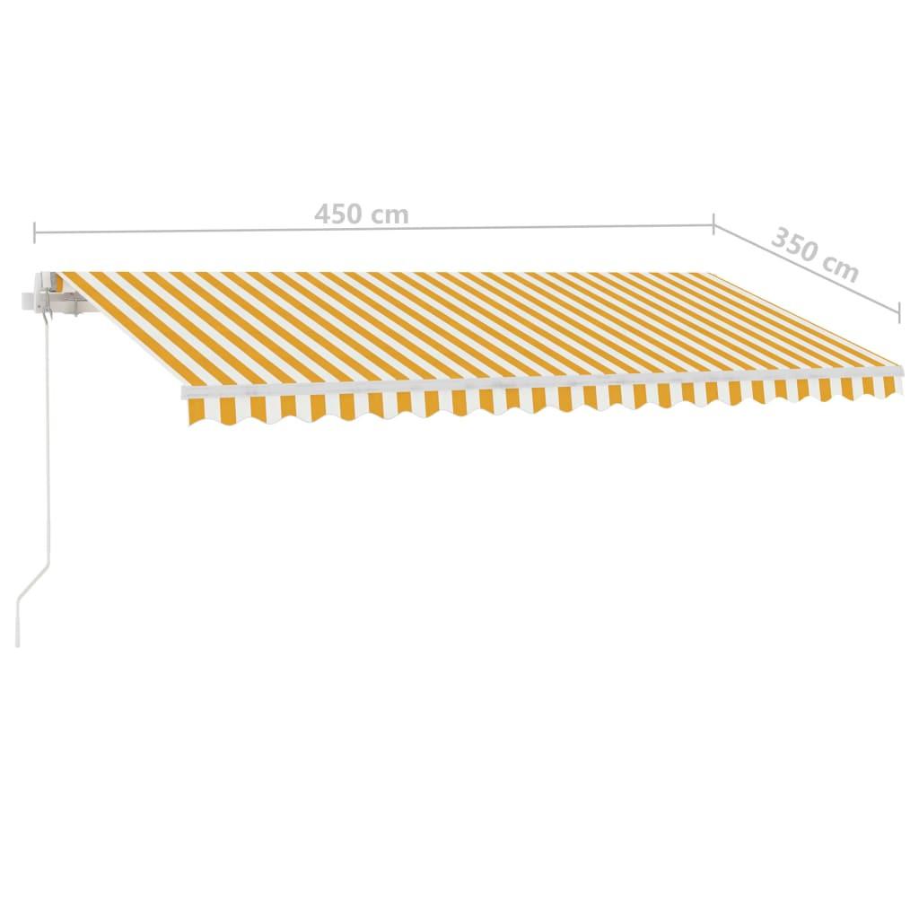 VidaXL Auvent rétractable aluminium  