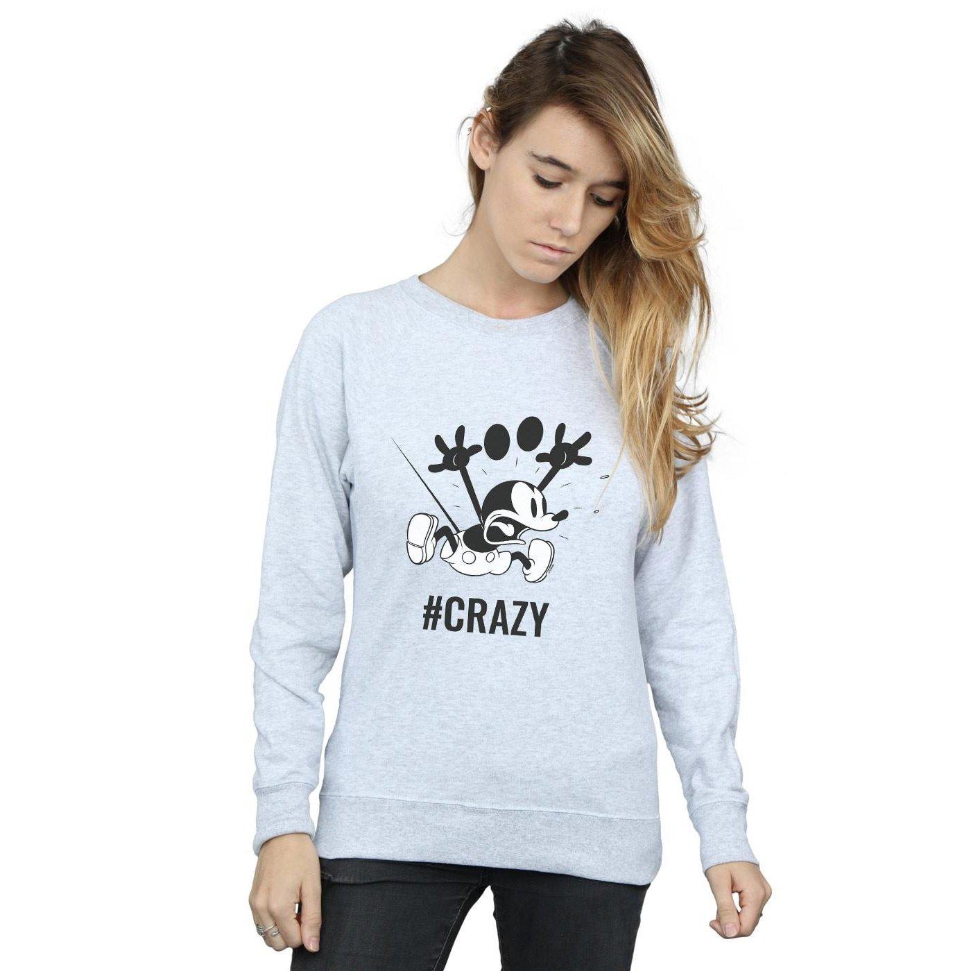 Disney  #Crazy Sweatshirt 