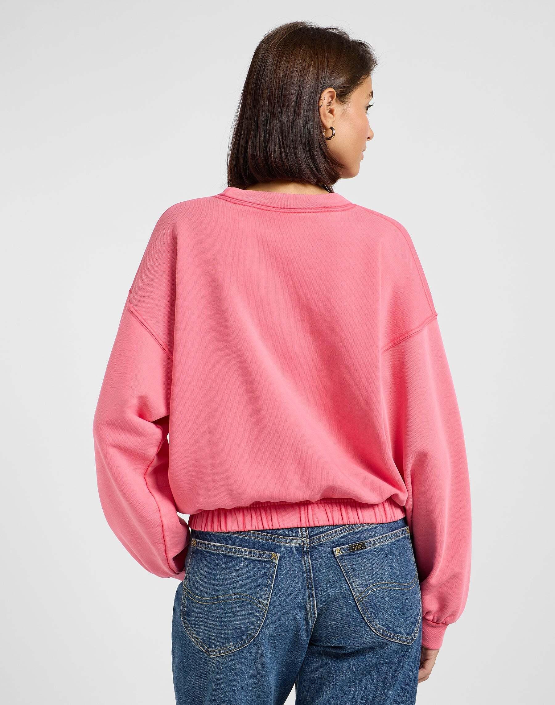 Lee  Sweatshirt Sleeve Detail Sweatshirt 