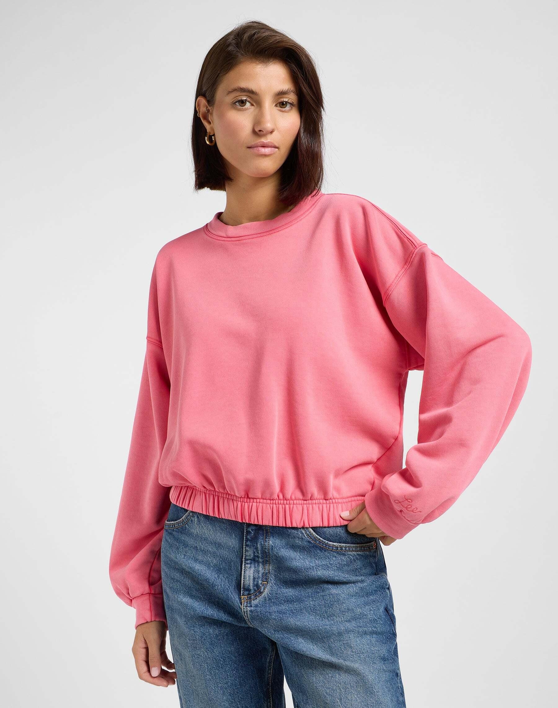 Lee  Sweatshirt Sleeve Detail Sweatshirt 