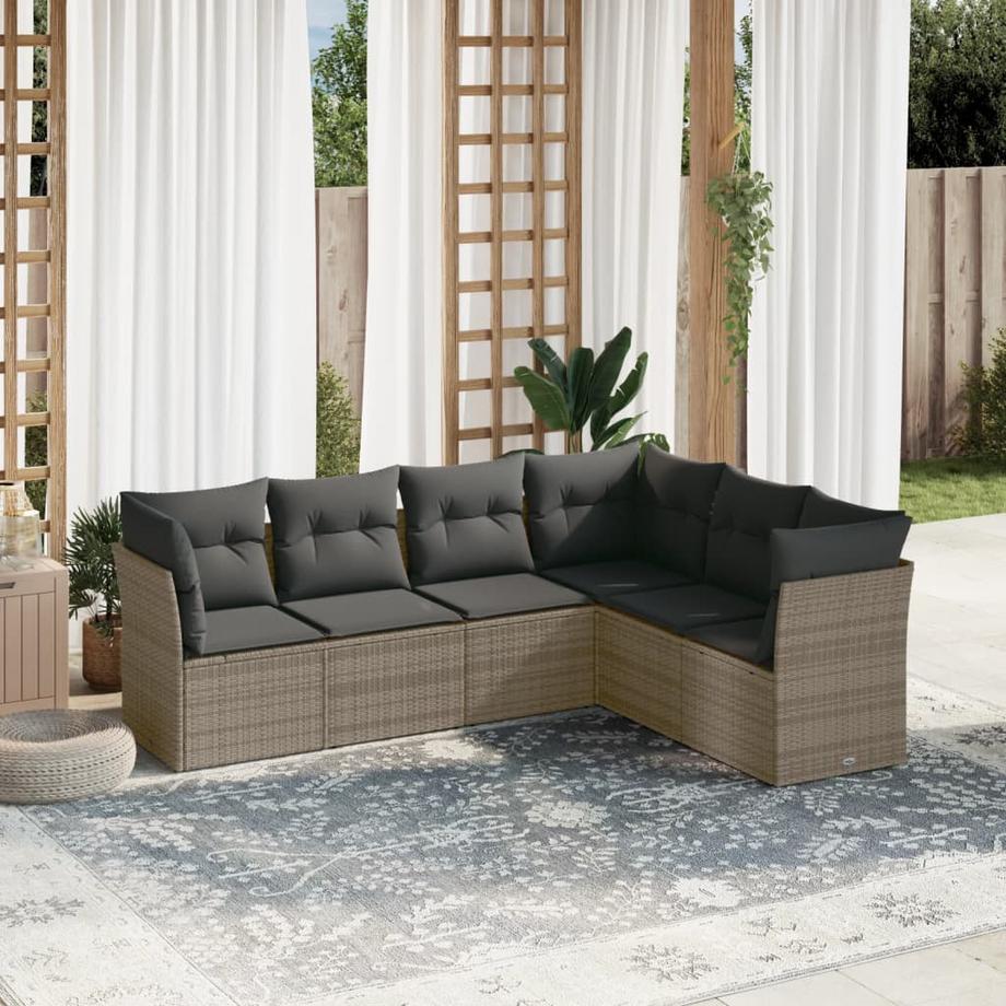 VidaXL Garten sofagarnitur poly-rattan  