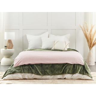 Beliani CALLISTO Fodera per coperta pesante moderna in poliestere  