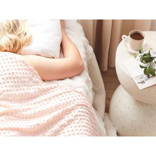 Beliani CALLISTO Fodera per coperta pesante moderna in poliestere  