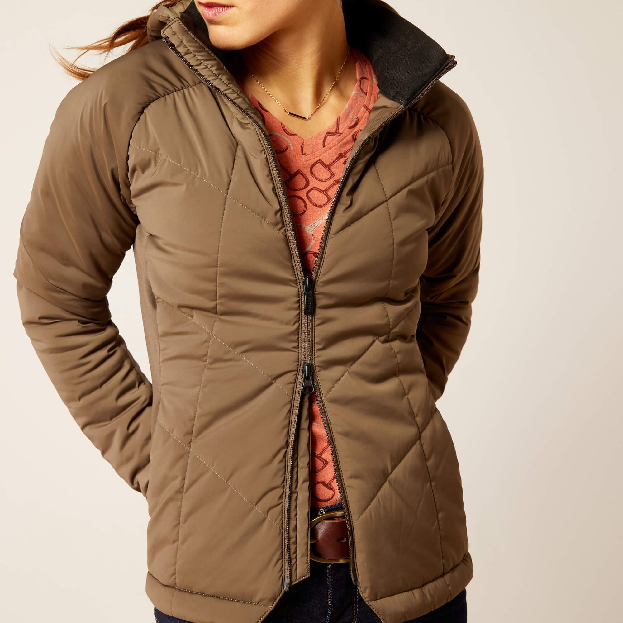 Ariat  damen waerfete jacke mit kapuze zonal 