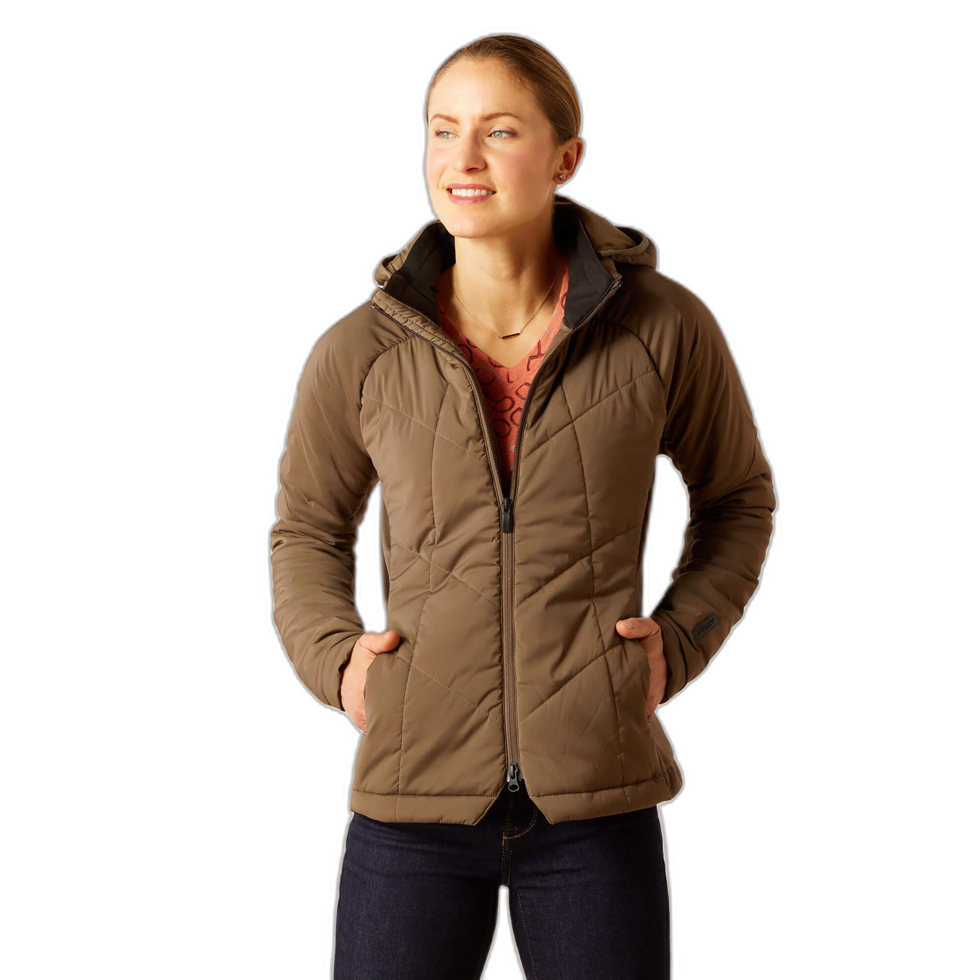 Ariat  damen waerfete jacke mit kapuze zonal 