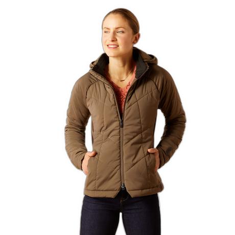 Ariat  damen waerfete jacke mit kapuze zonal 