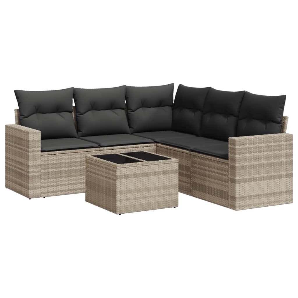 VidaXL Garten sofagarnitur poly-rattan  