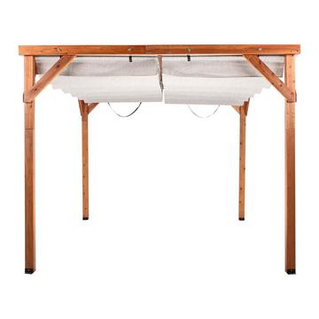 Pavillon aus Tannenholz Rustikal VILLAROSA