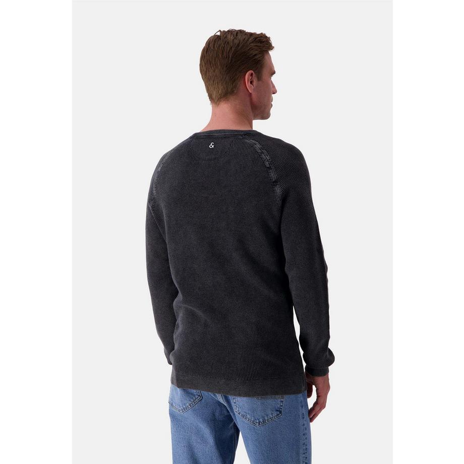 Colours & Sons Roundneck Washed Pullover  