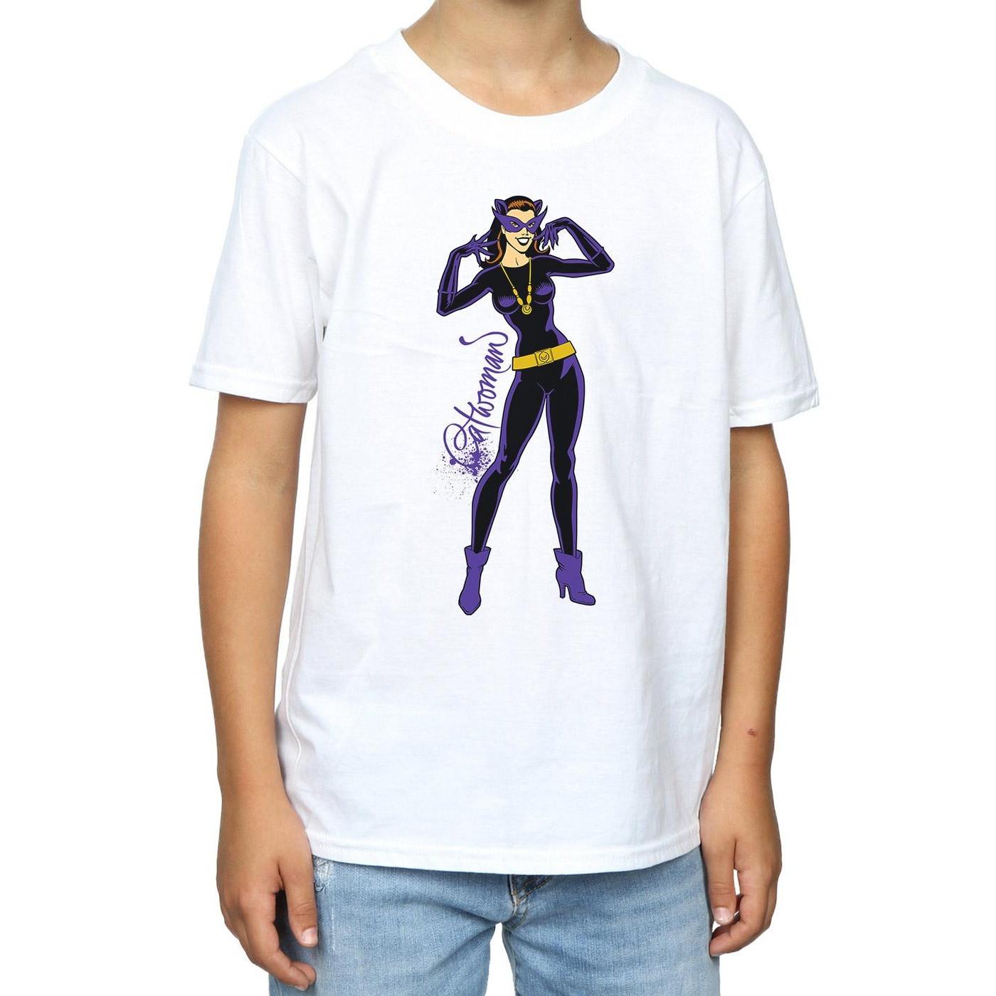 DC COMICS  Tshirt CATWOMAN HAPPY POSE 