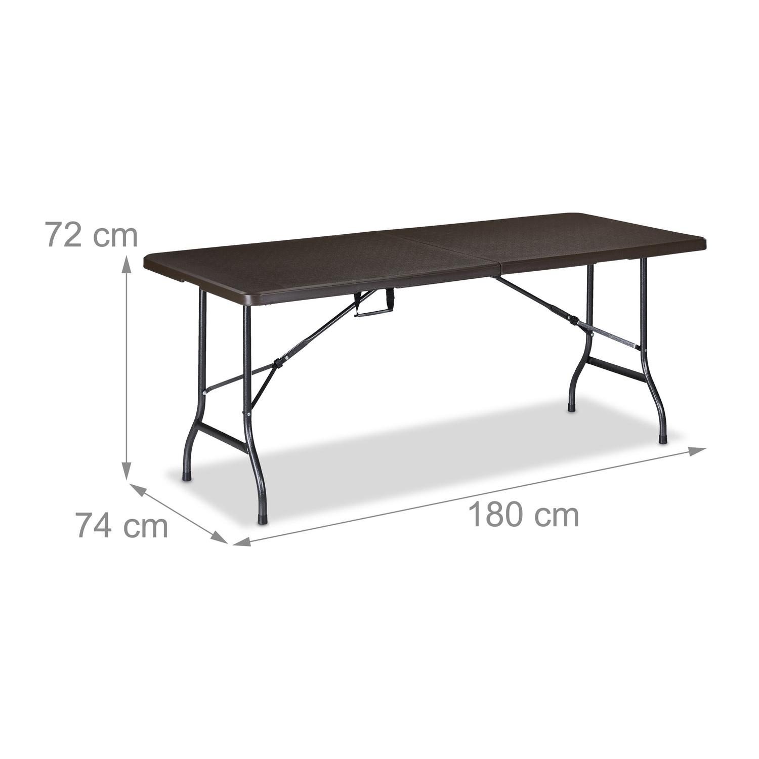 B2X Table de jardin pliante  