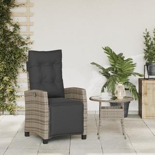 VidaXL Gartensessel verstellbar poly-rattan  